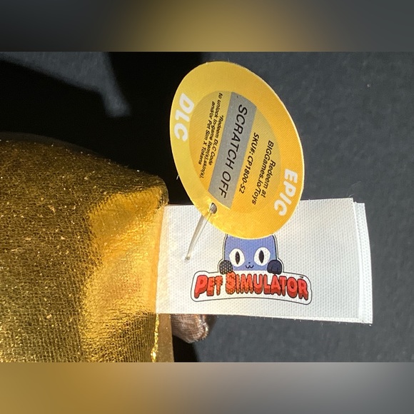 Pet Simulator X PSX Gold Gleebo Alien with Epic DLC Code Series 2 *Brand New* - Picture 6 of 6